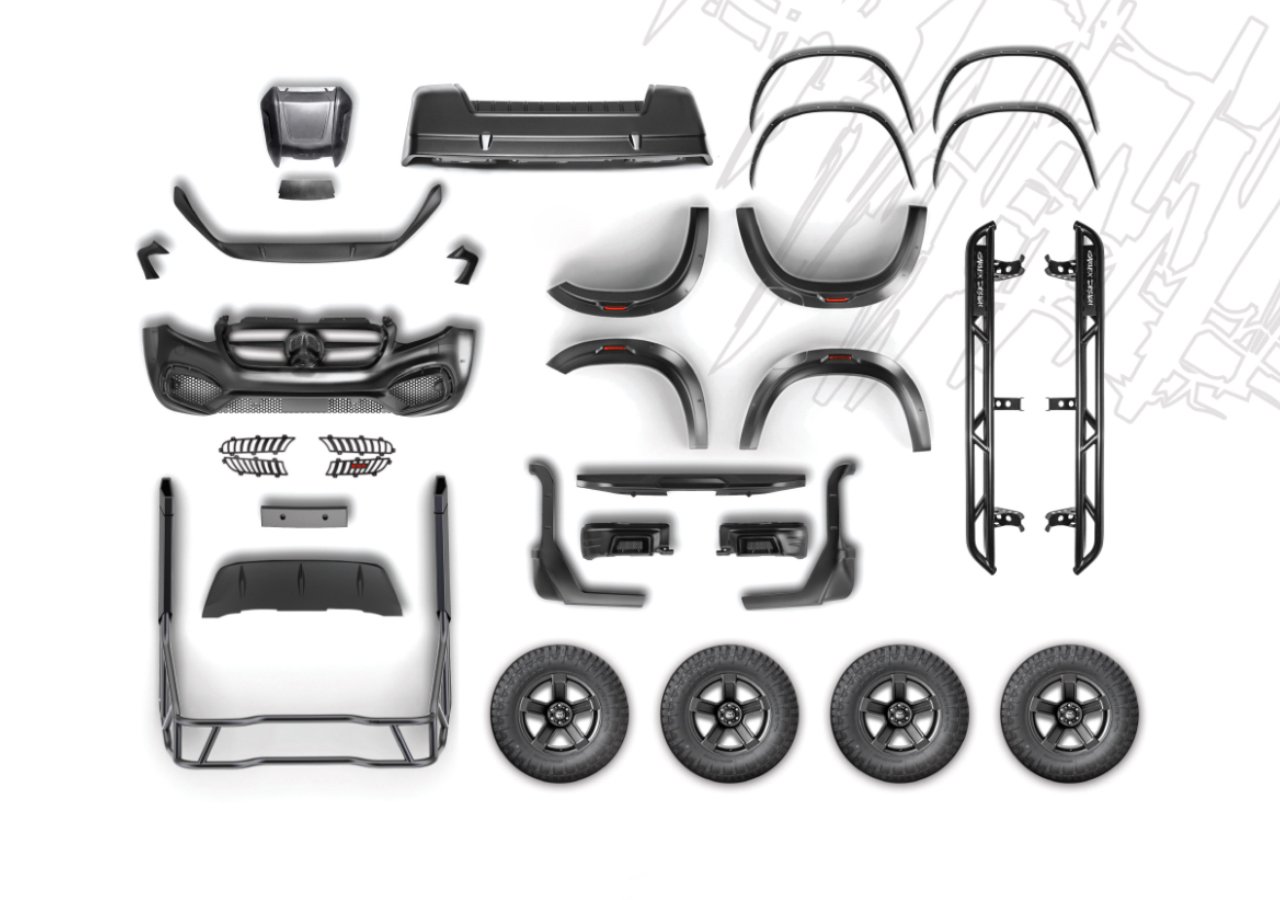 Check our price and buy Carlex Design body kit for Mercedes X-Class Extreme Final Edition