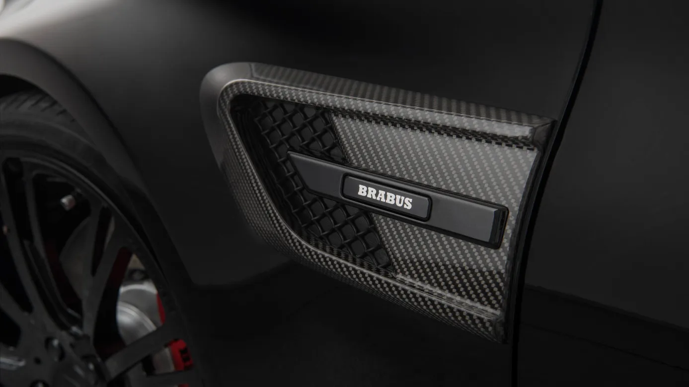 Fender add-on Brabus Carbon for Mercedes C-class A 205 AMG C 63