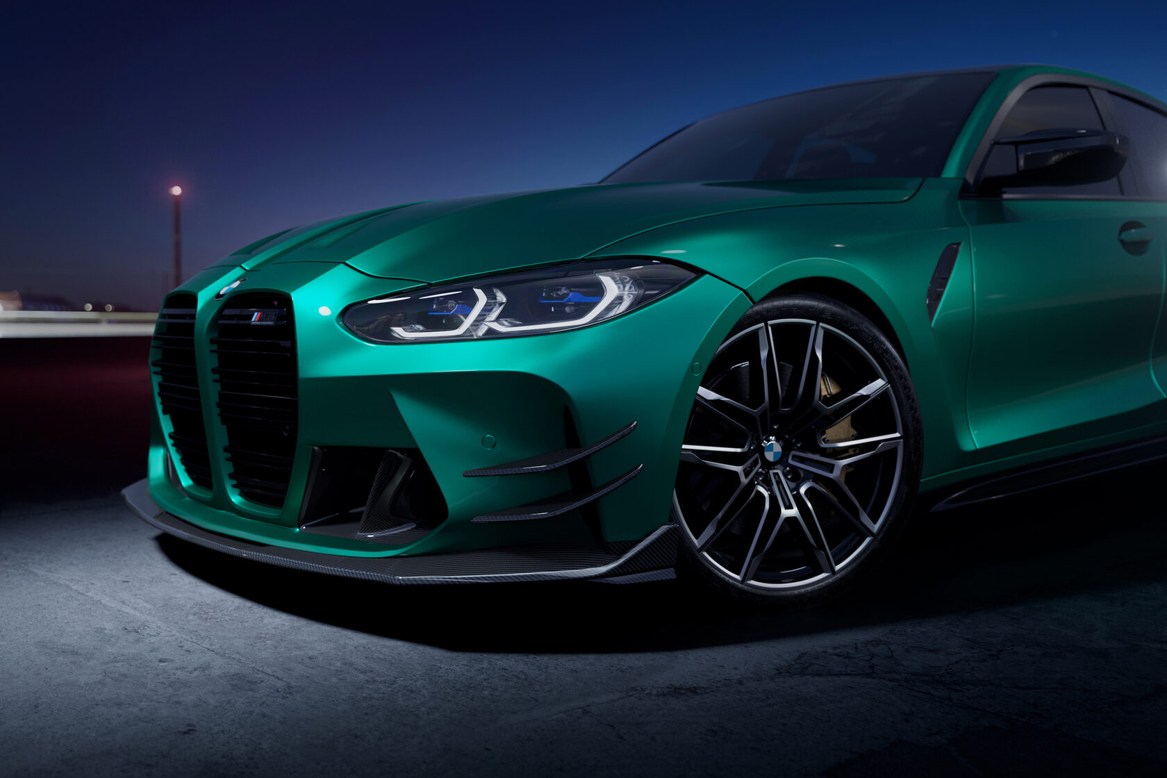 Canards Sport Tech Carbon for BMW M3 G80