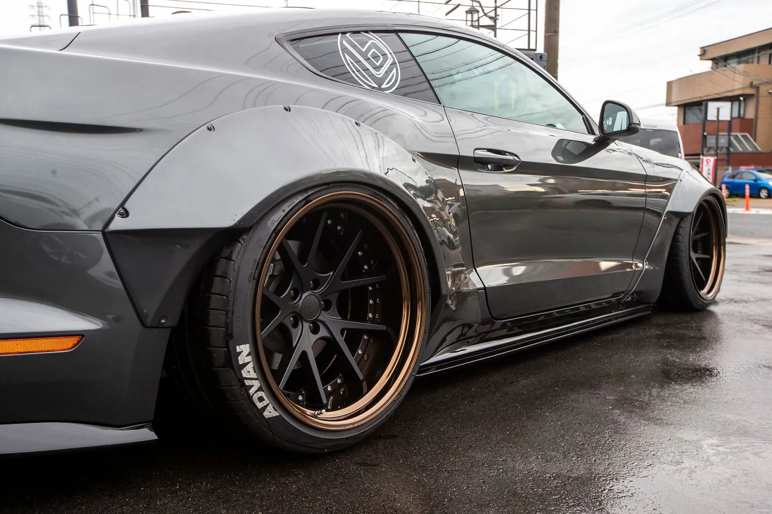 Check our price and buy Liberty Walk Body kit for Ford Mustang!