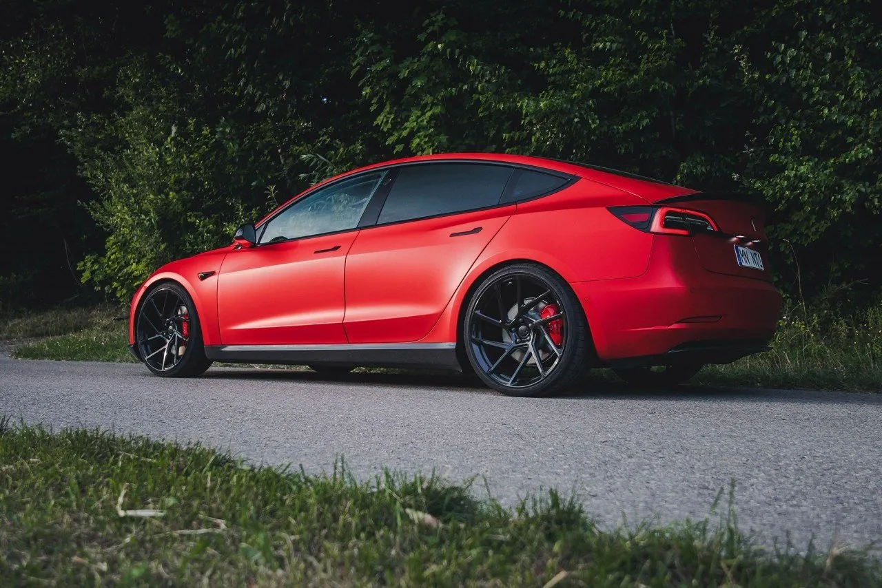 Check price and buy Novitec Carbon Fiber Body kit set for Tesla Model 3