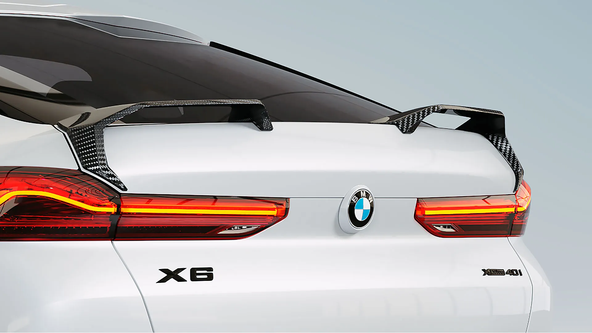 Check our price and buy Khann carbon fiber body kit set for BMW X6 G06!