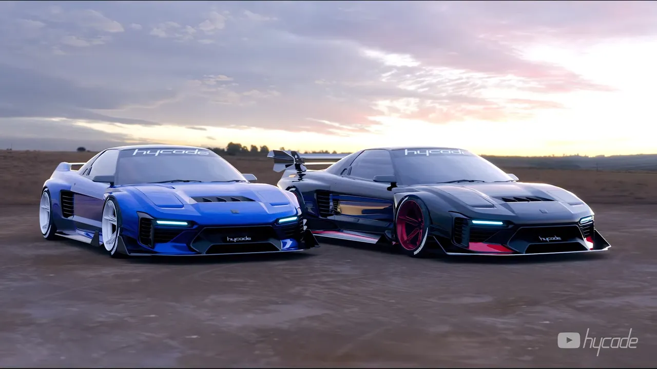 Honda NSX Custom Body Kit by Hycade