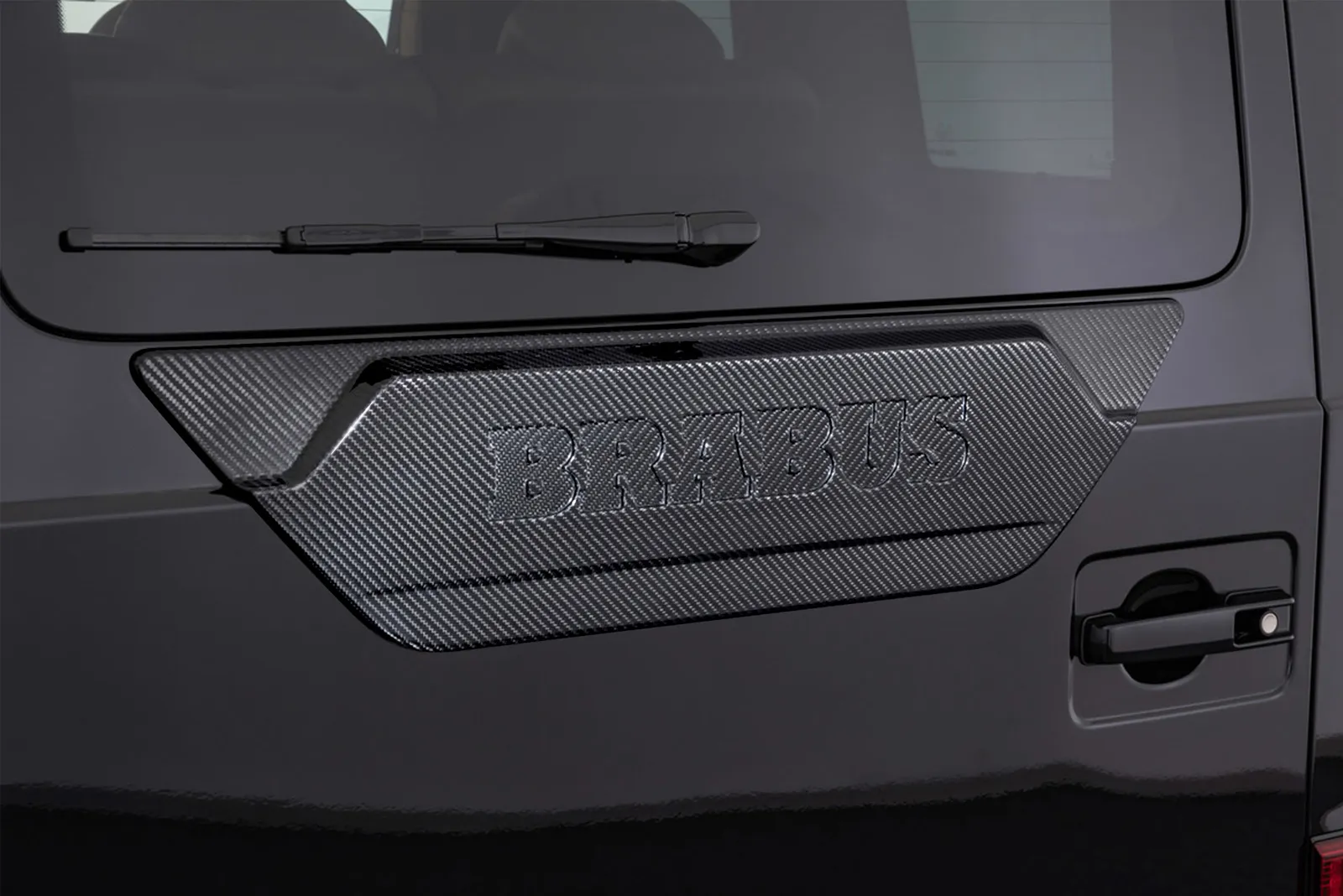 Rear door pad carbon BS Style for Mercedes G-class W463A AMG G 63