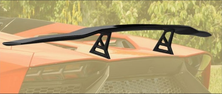 Rear high performance wing Mansory Carbon for Lamborghini Aventador Competition