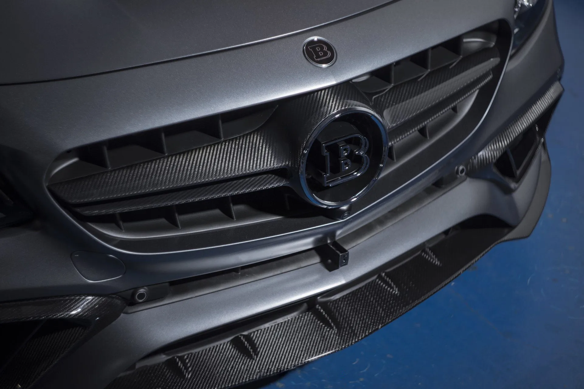 Front spoiler lip carbon BS Style for Mercedes E-class AMG W213  AMG E 63