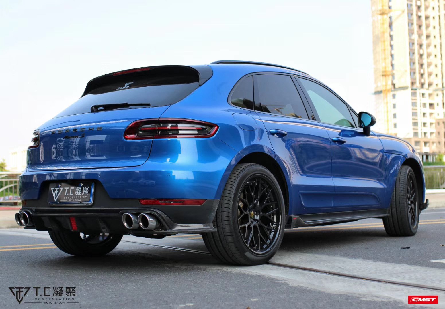 Check our price and buy CMST Carbon Fiber Body Kit set Style for Porsche Macan