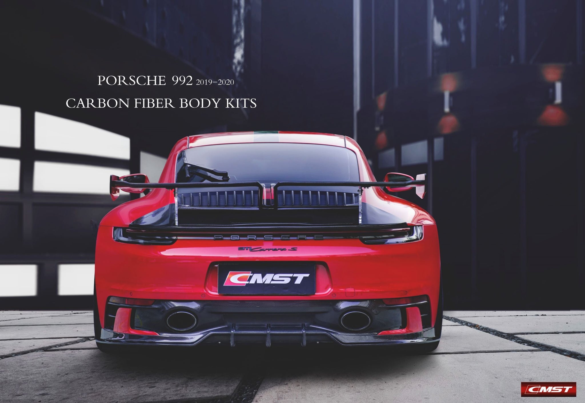 Check our price and buy CMST Carbon Fiber Body Kit set for Porsche 911 992 !