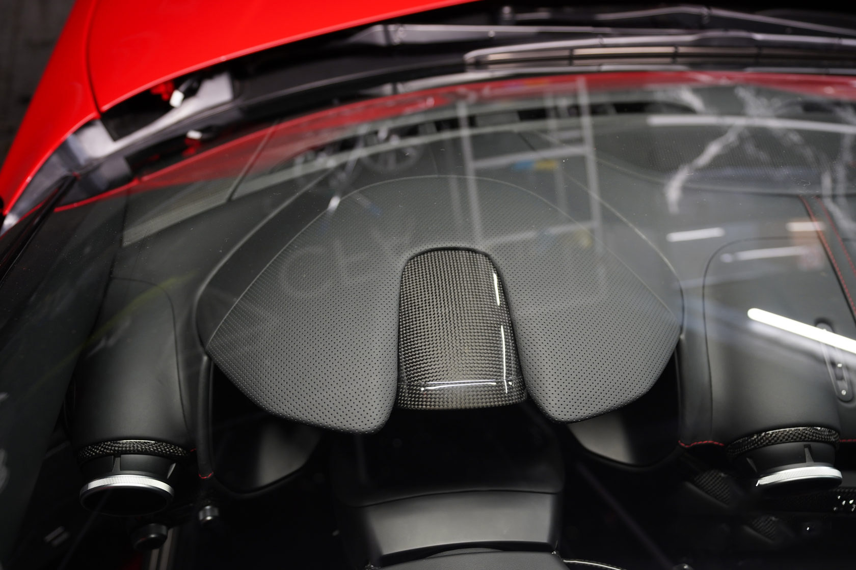 LHD Interior parts set Forged Carbon for Ferrari Portofino