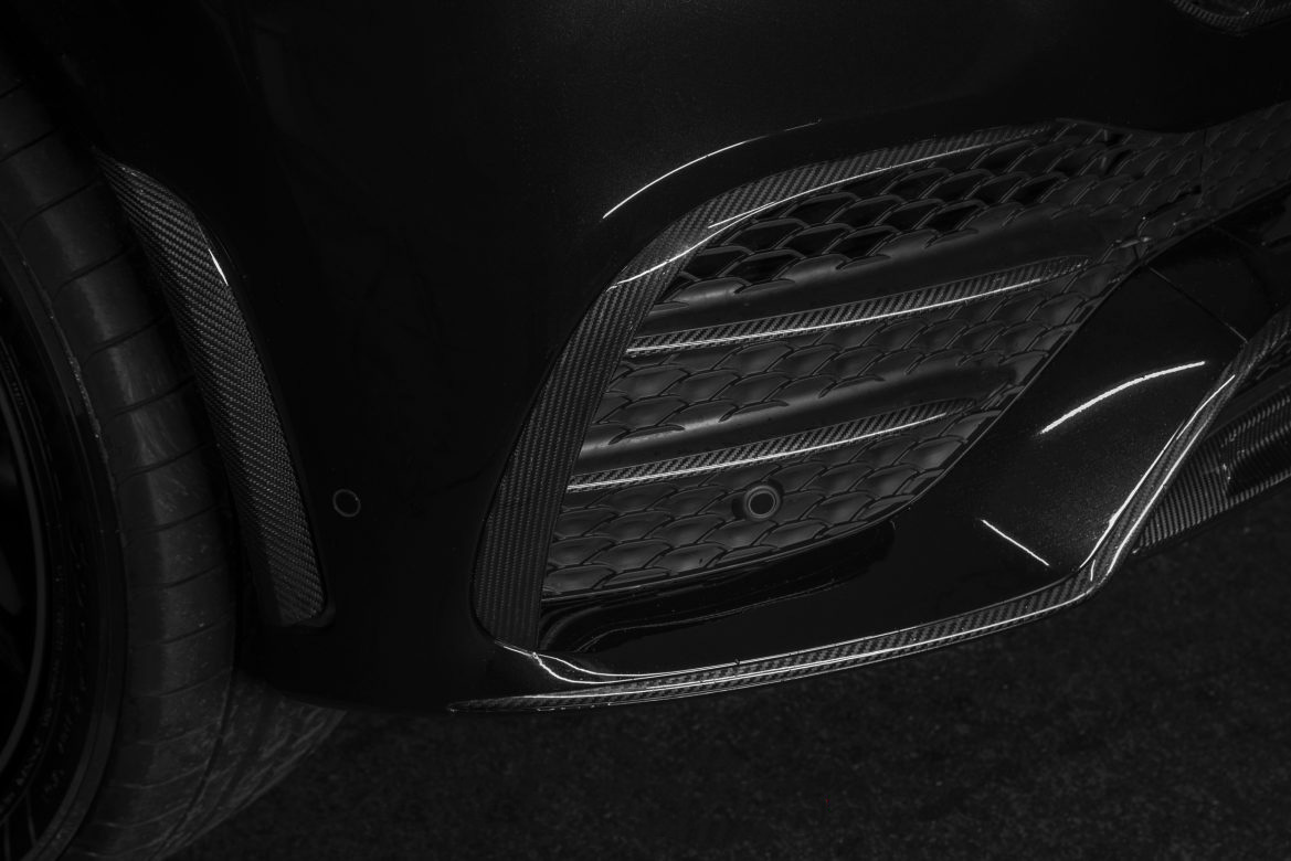 Side grills carbon for Mercedes-Benz GLE V 167 AMG Line