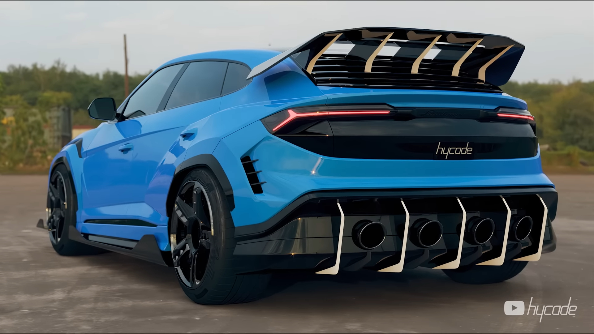 Lamborghini Urus Custom Wide Body Kit by Hycade
