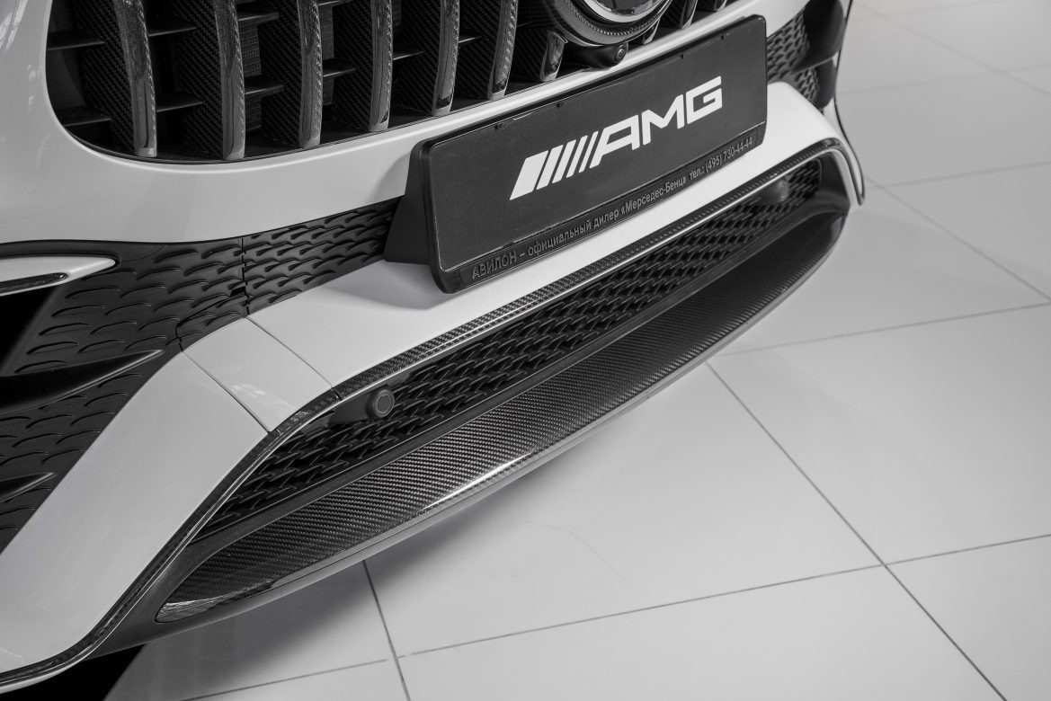 Front AMG splitter Carbon for Mercedes-Benz GLE Coupe AMG C167 AMG GLE 63