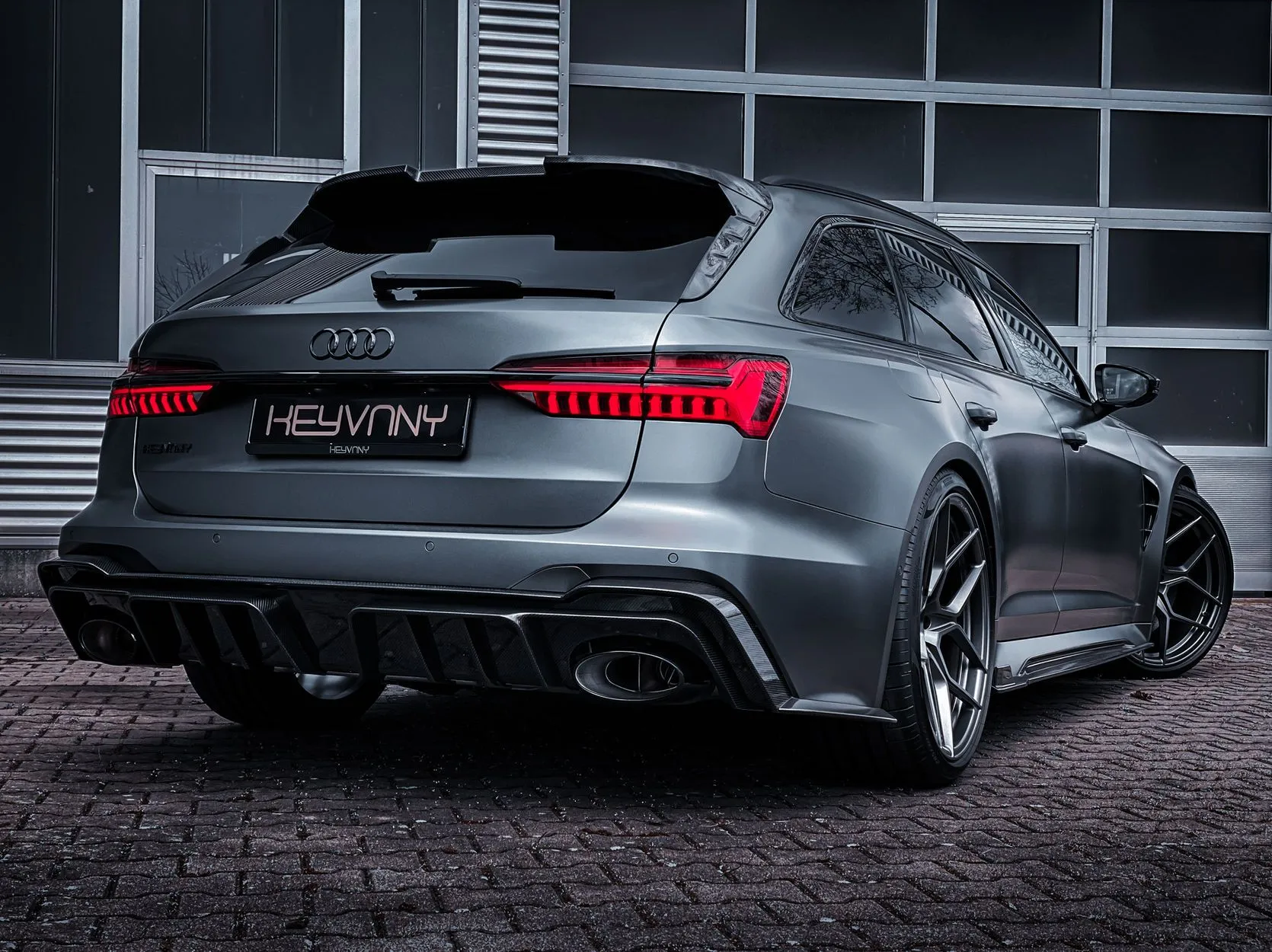 Check price and buy Keyvany Carbon Fiber Body kit set for Audi RS 6 C8