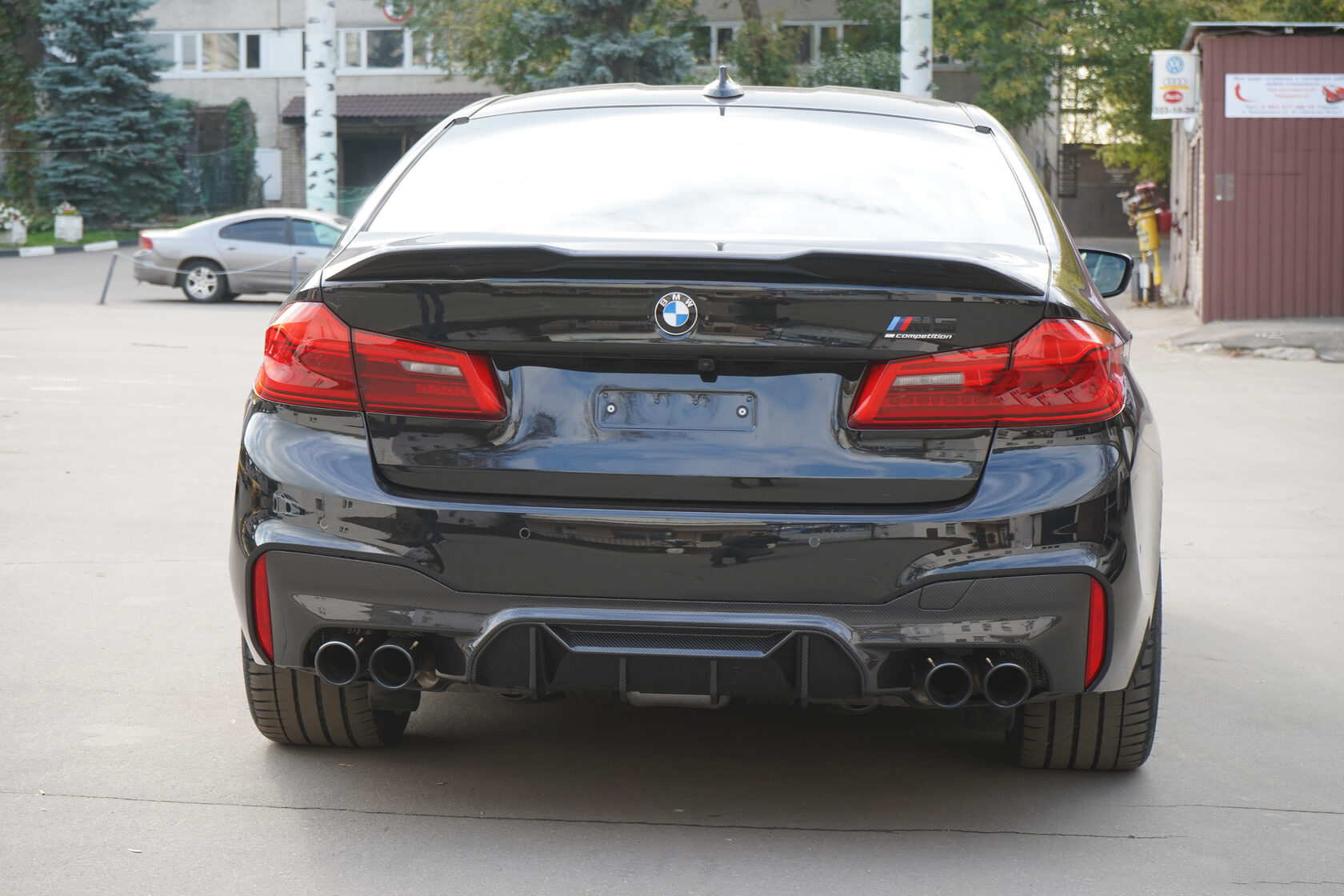 Rear Bumper diffuser M performance Max Carbon for BMW M5 F90 LCI Restyling