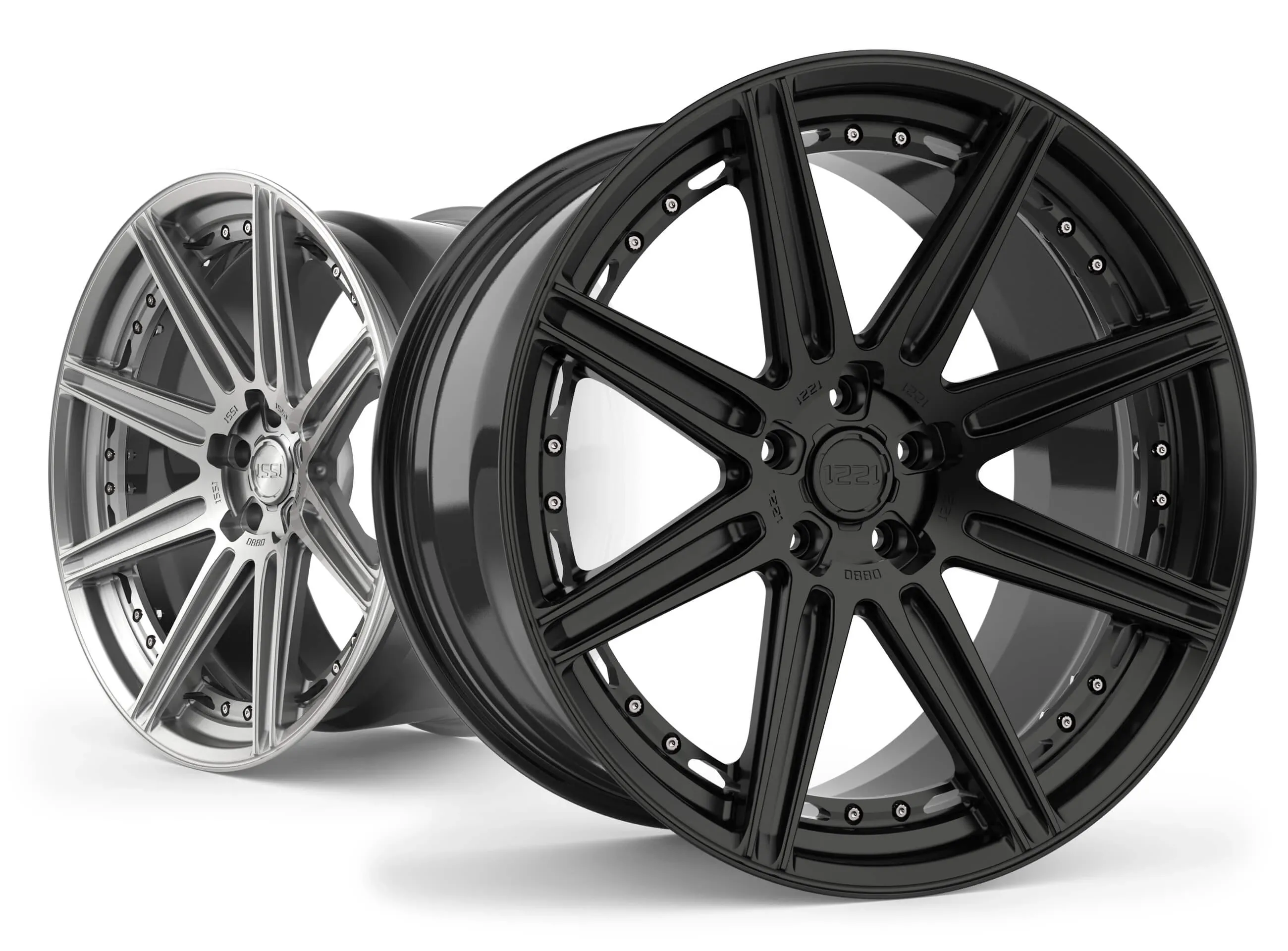 1221 Wheels 0880 AP2X APEX3.0 Two-Piece X-Series — front view