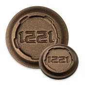 1221 Wheels X7338 AP3L SPORT3.0 — Solid Matte Bronze