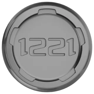 1221 Wheels 0221 AP3X — Standard Finish Brushed Gloss Gunmetal