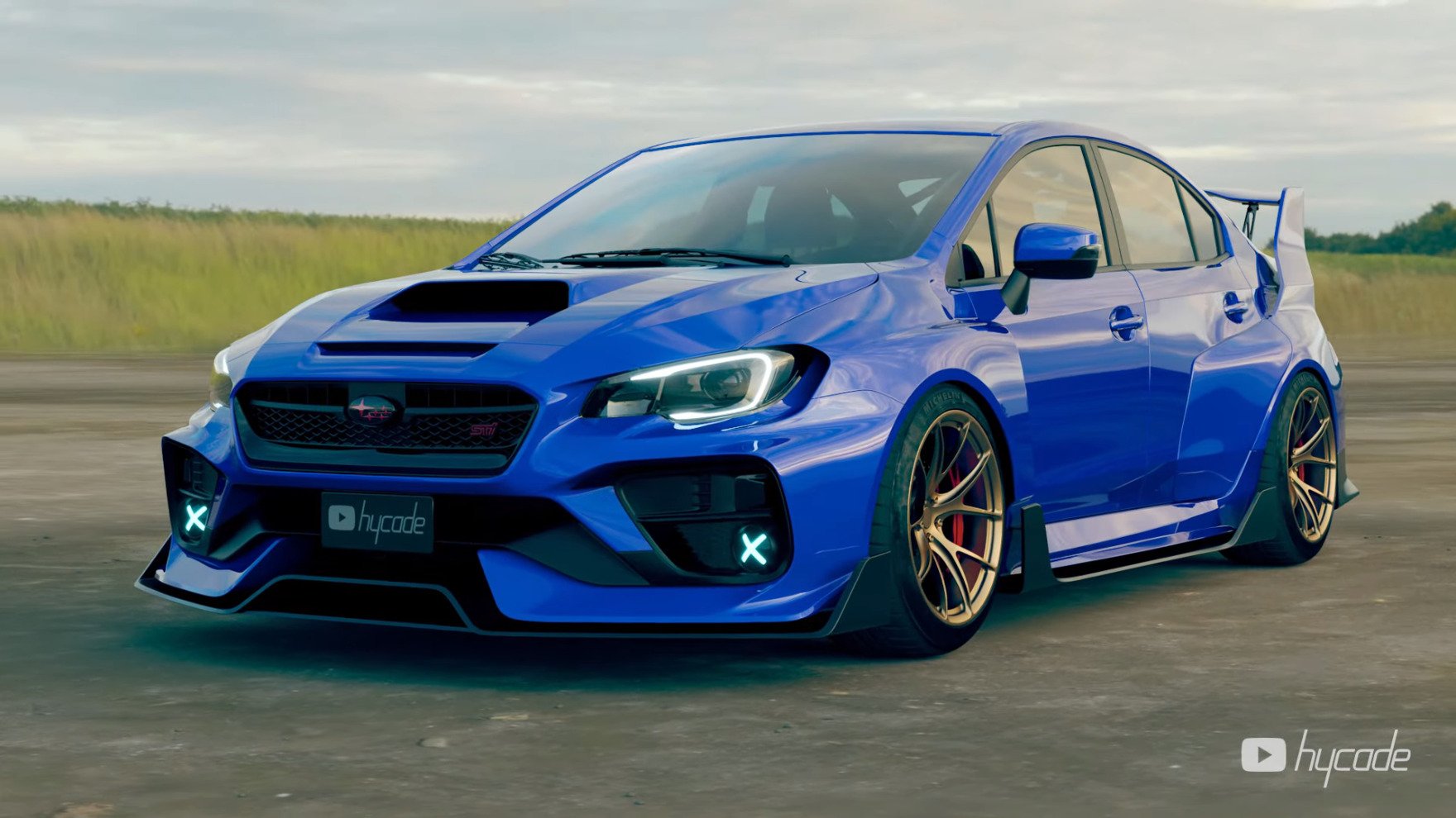 Subaru WRX Custom Wide Body Kit set by Hycade Buy with delivery, installation, affordable price