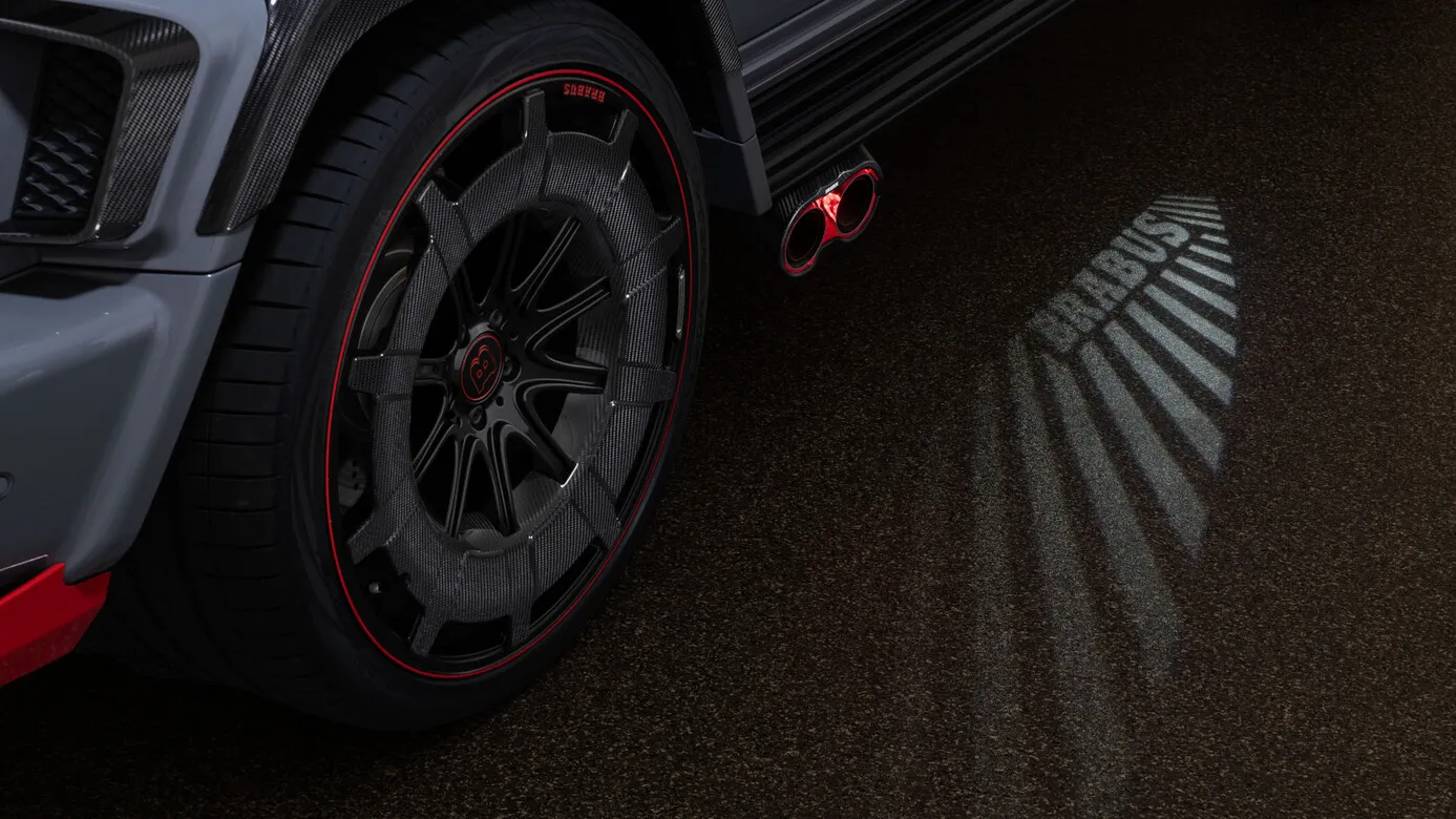 Light carpet Brabus for Mercedes G-class W463A AMG G 63