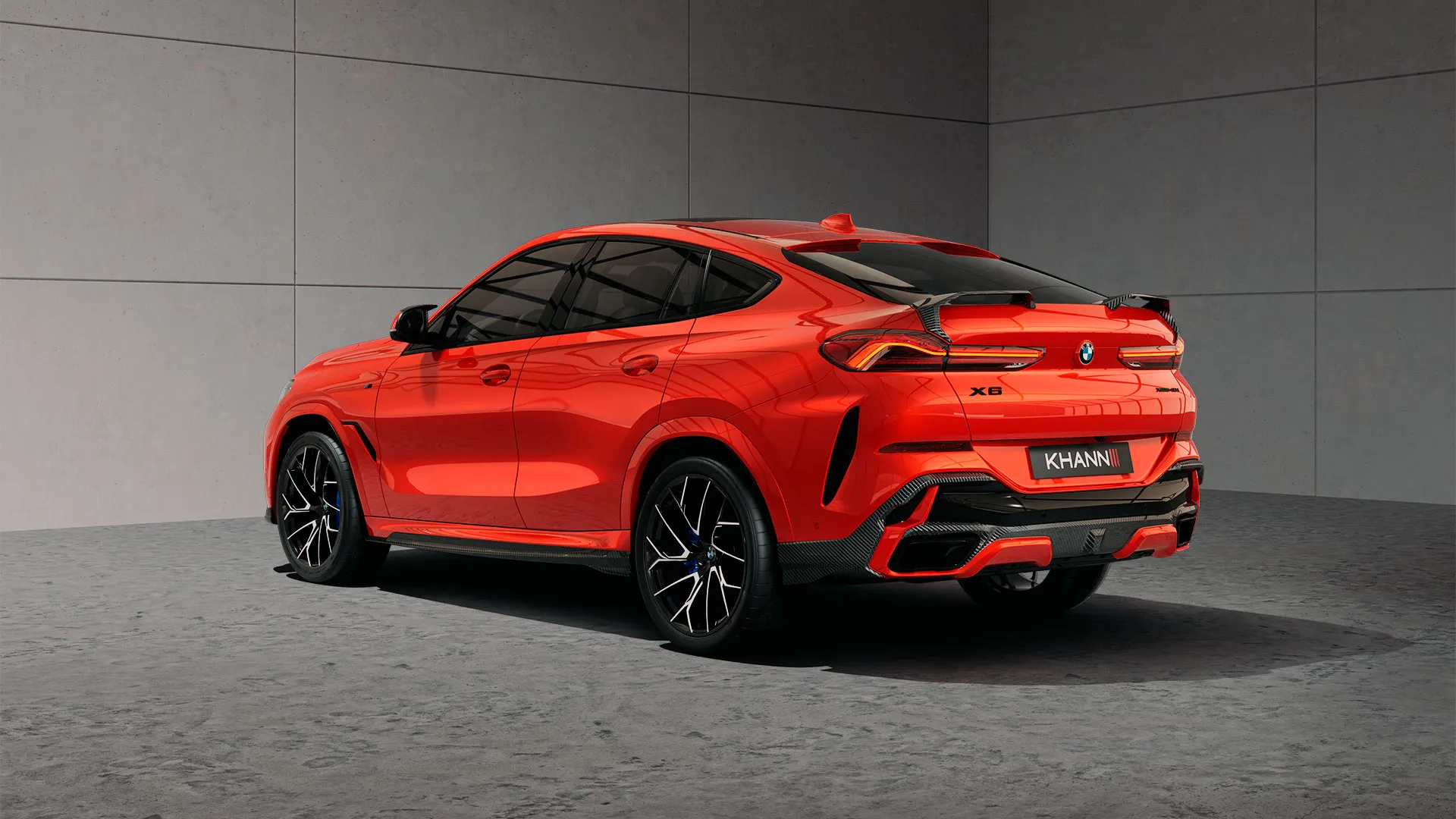 Check our price and buy Khann carbon fiber body kit set for BMW X6 G06!