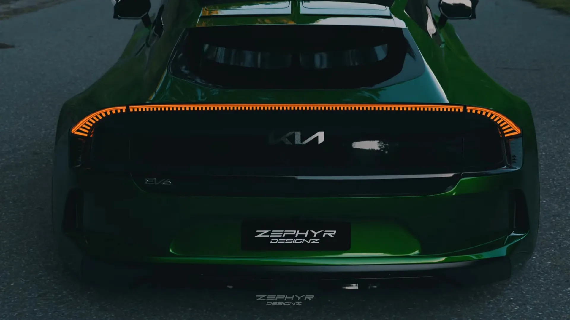 KIA EV6 X 2023 Custom Wide Body Kit by Zephyr