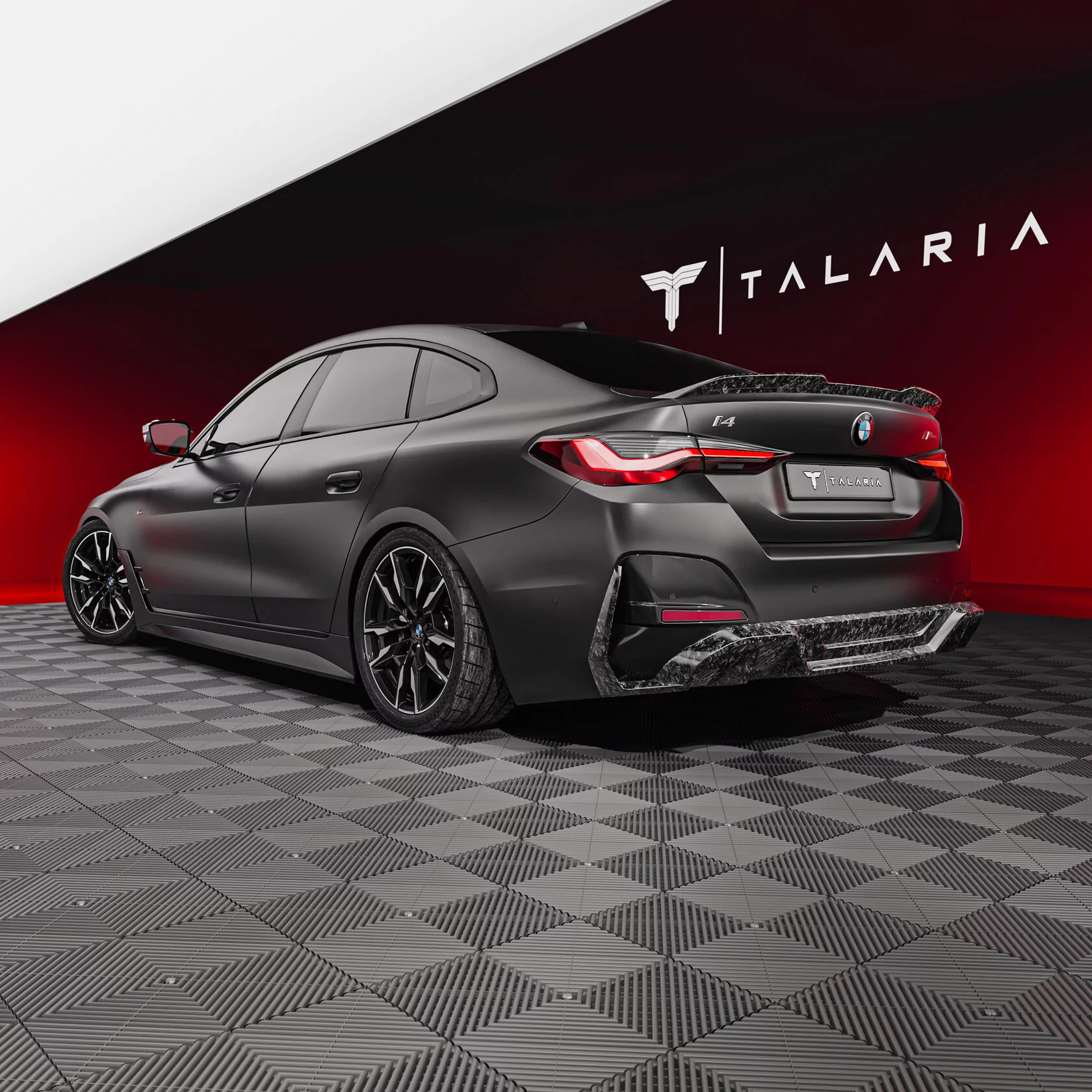 Rear diffuser Carbon Talaria for BMW i4 M50