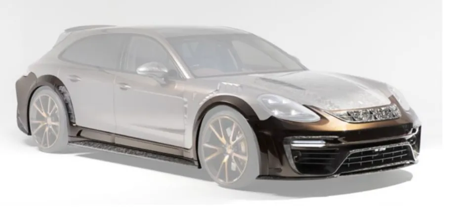 WideBody kit without flap Mansory Carbon for Porsche Panamera Sport Turismo