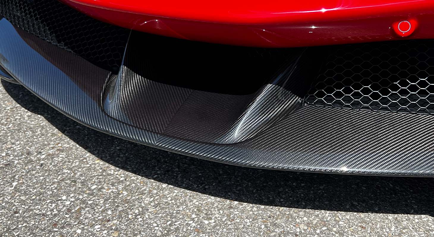 Front bumper center part Novitec Carbon for Ferrari SF90 Stradale