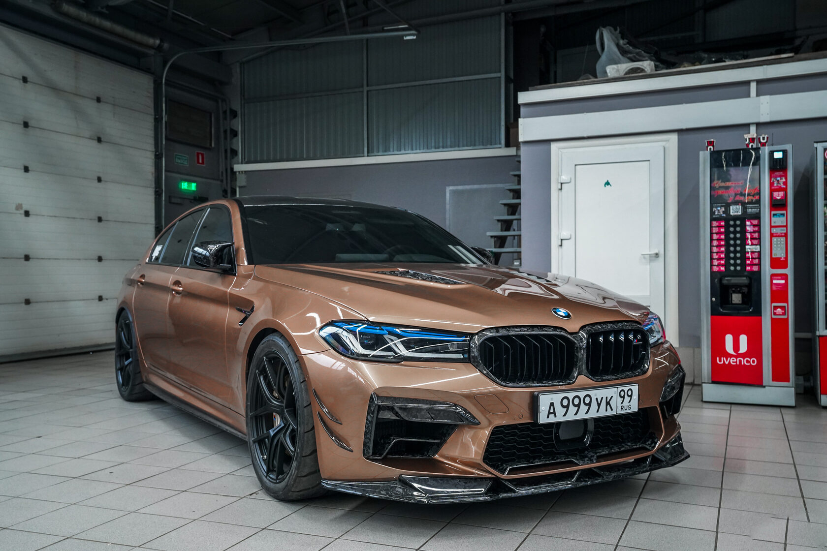 Lip Super Jet Forged Carbon for BMW M5 F90 LCI Restyling