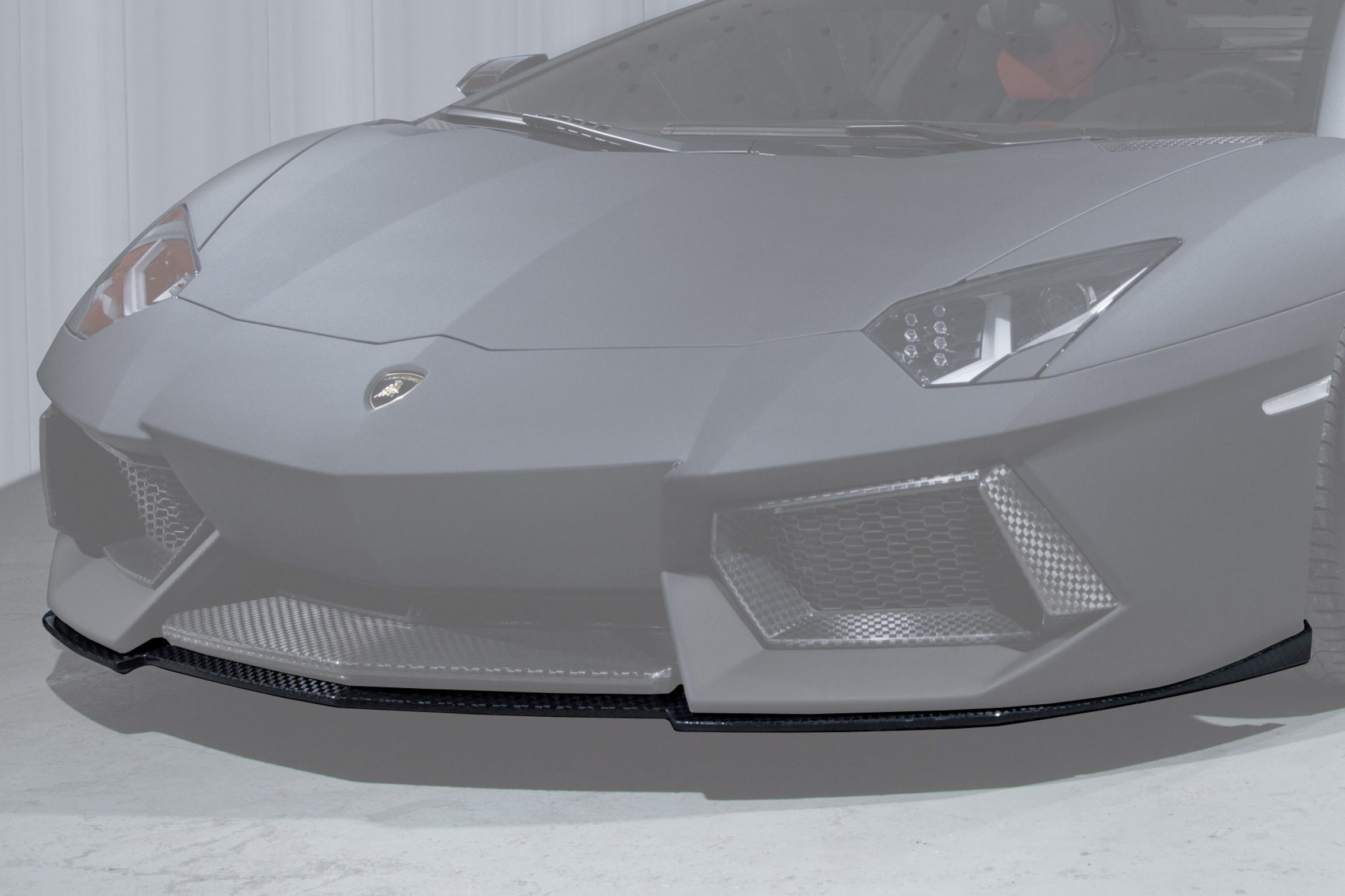 Front spoiler lip Carbon for Lamborghini Aventador