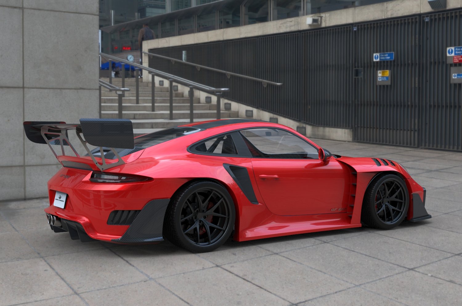 Check price and buy Duke Dynamics Body kit set for Porsche 911 991 GT RSR