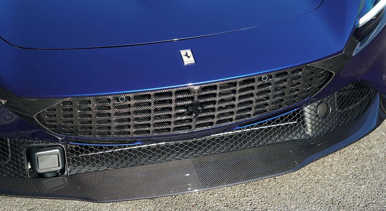 Front grill Novitec Carbon for Ferrari Roma