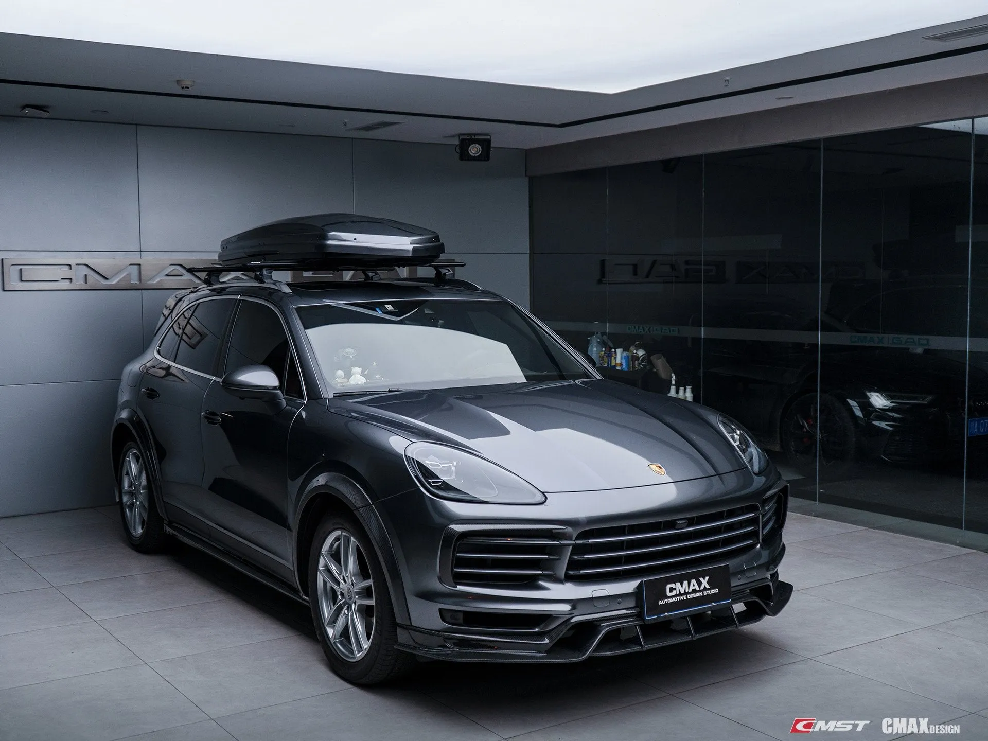 Check our price and buy CMST Carbon Fiber Body Kit set Style for Porsche Cayenne 9Y0
