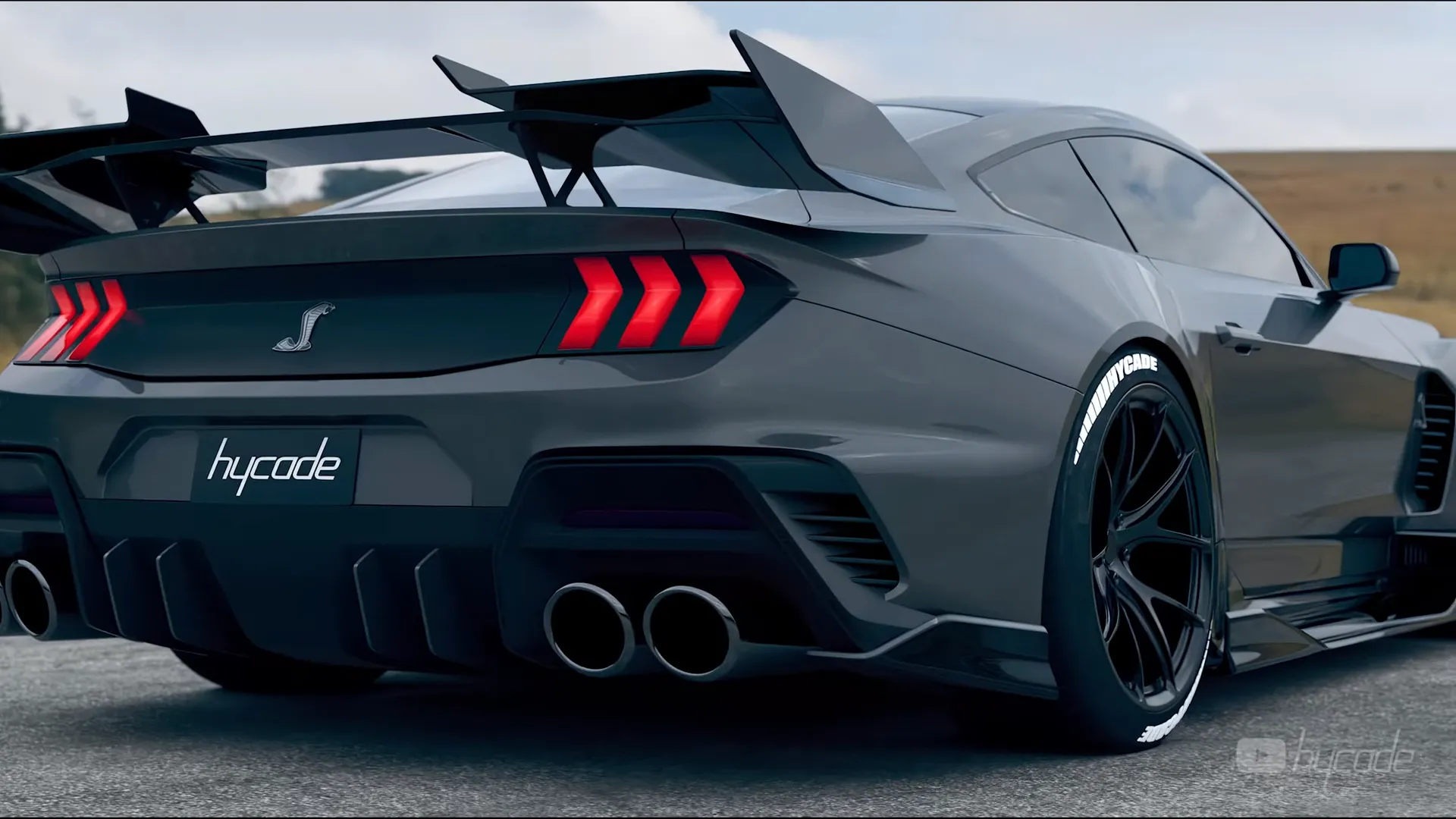 Ford Mustang GT 2024 Custom Design Wide Body Kit by Hycade
