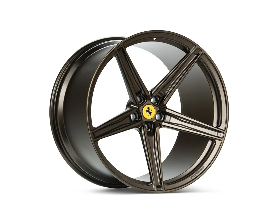 Vossen M X5 forged wheel — rear angle