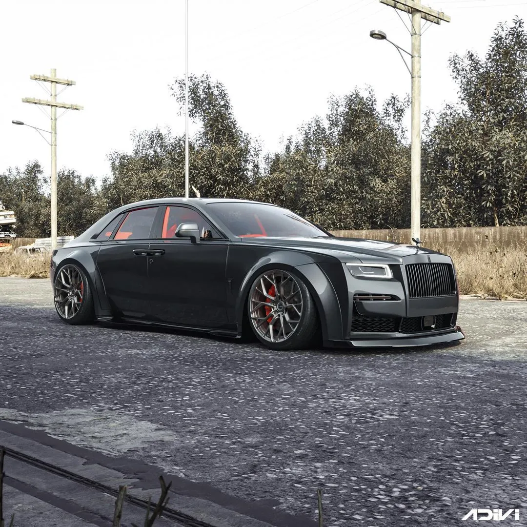 Rolls-Royce Ghost X Custom Body Kit by Karan Adivi