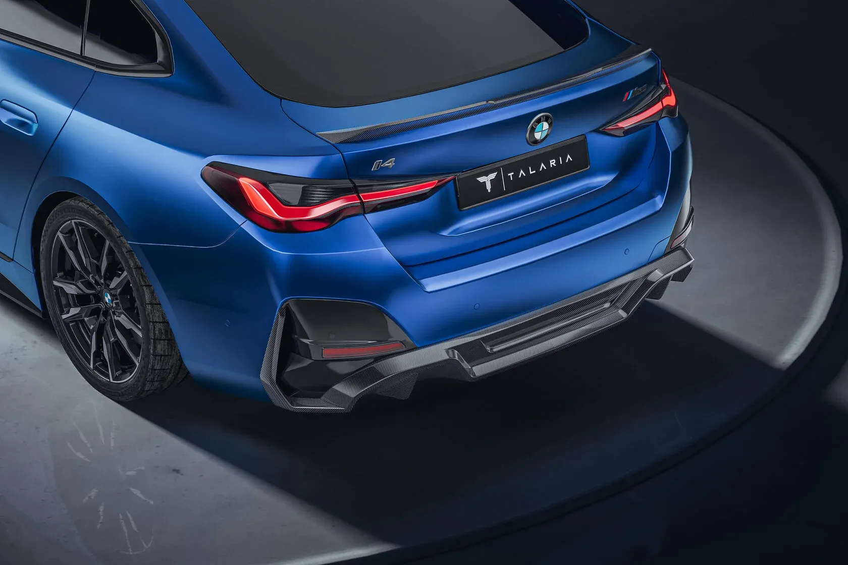 Trunk spoiler Carbon Talaria for BMW i4 M50