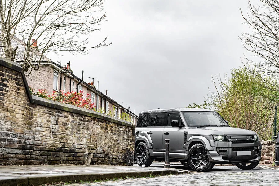 Check our price and buy Kahn Design carbon fiber body kit set for Land Rover Defender 110 wide track