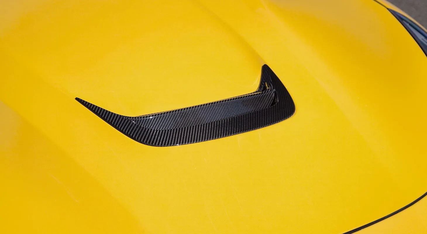 Inset for engine bonnet Novitec style carbon for Ferrari F12 Berlinetta
