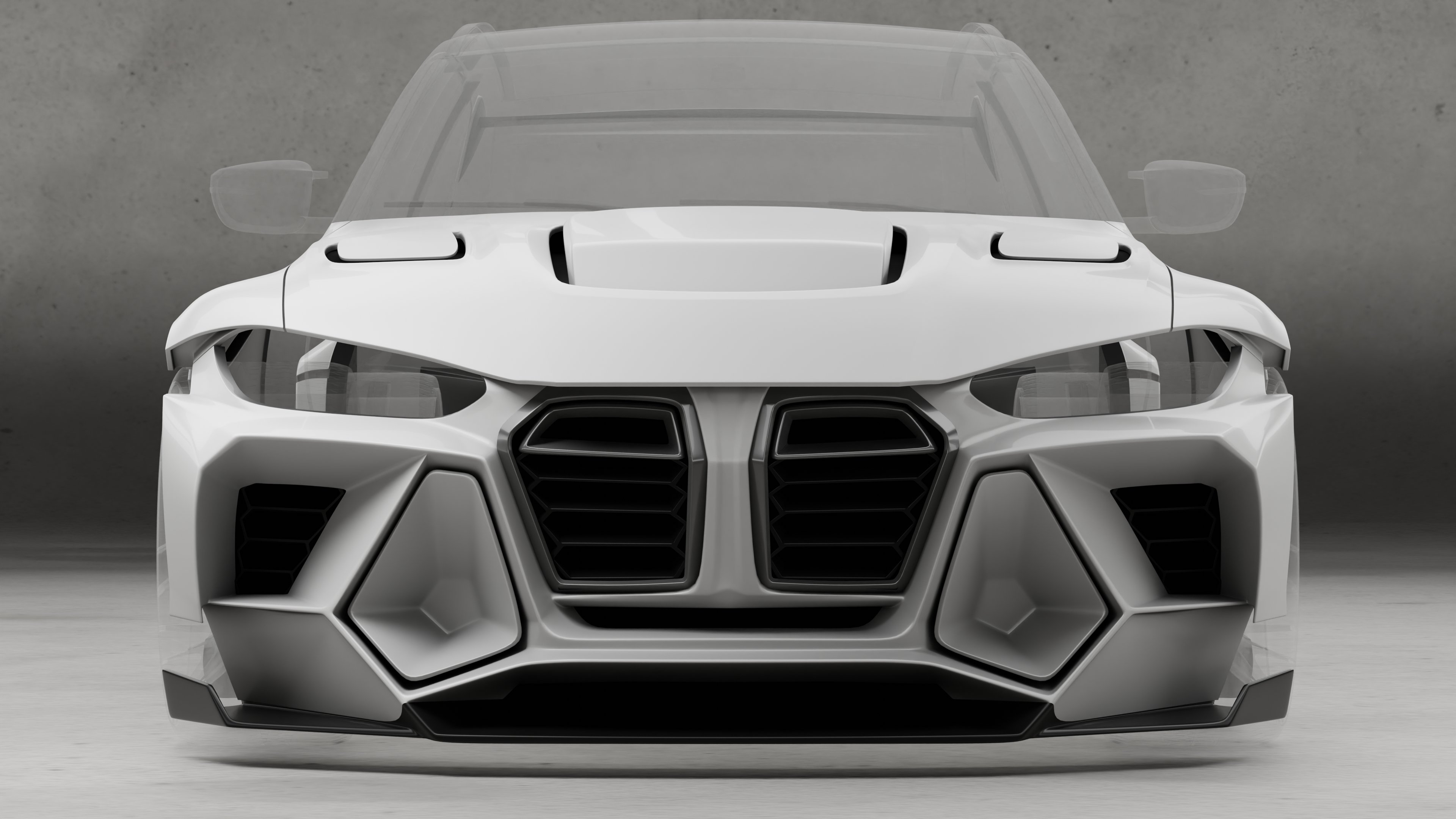 Front Custom Bumper for BMW М3 G81 Touring "Nimbus"