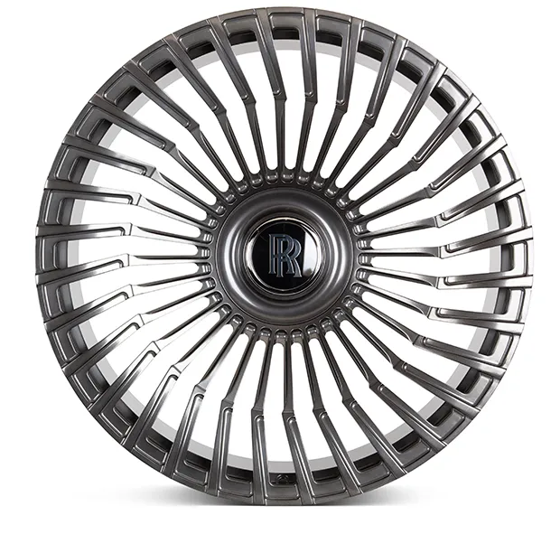 Vossen UV 5 forged wheel — mounted on vehicle