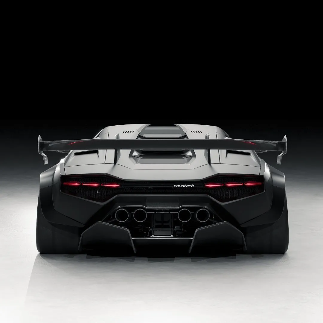 Lamborghini Countach LPI 800-4 Custom Body Kit by Magnus Concepts