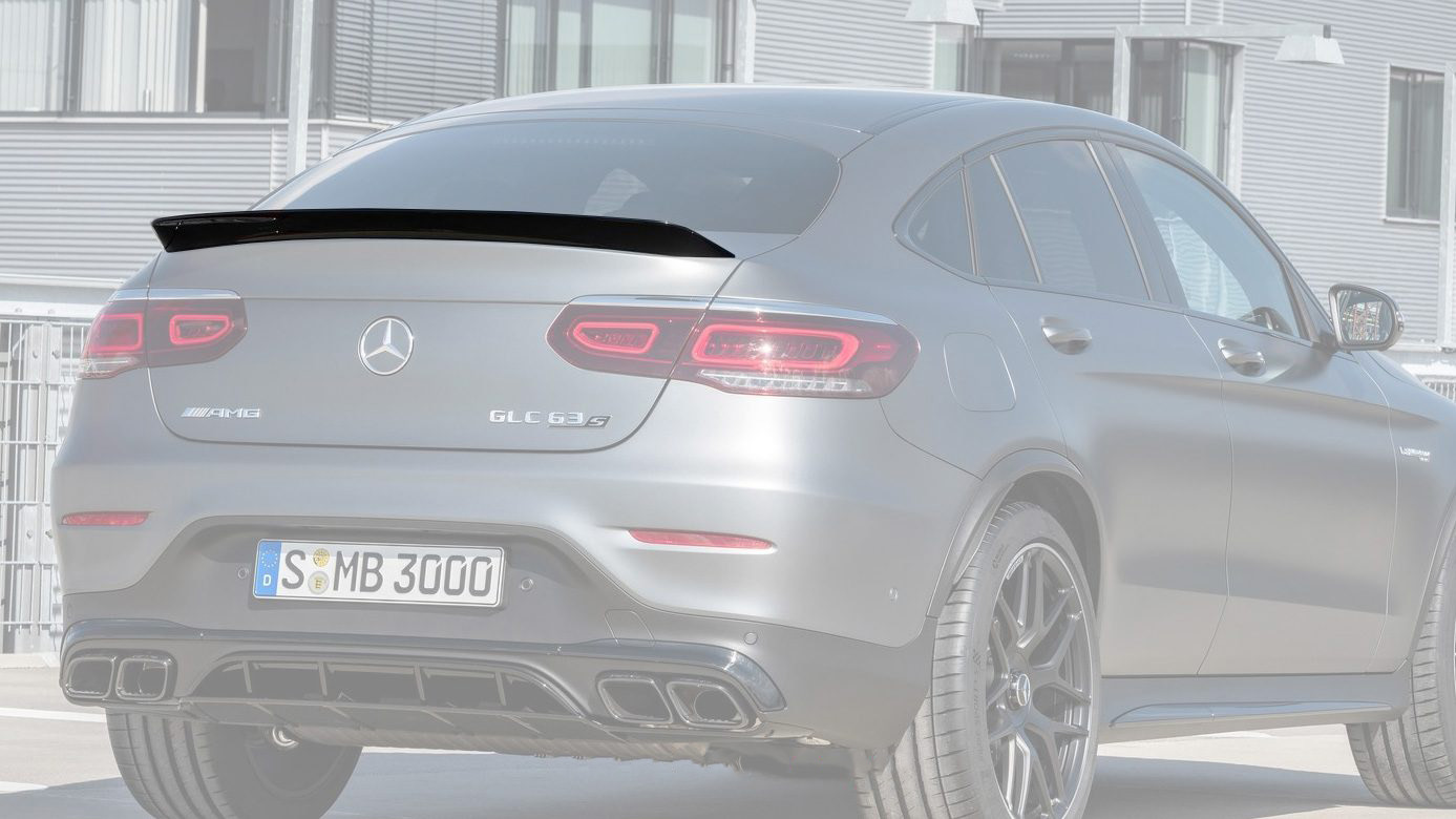 Trunk spoiler AMG 63 Design Carbon for Mercedes-Benz GLC Coupe C253