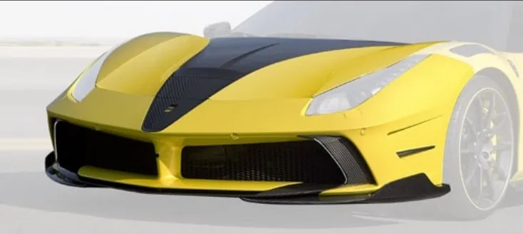 Front kit 4xx low flap Mansory Carbon for Ferrari 488 Siracusa 4XX