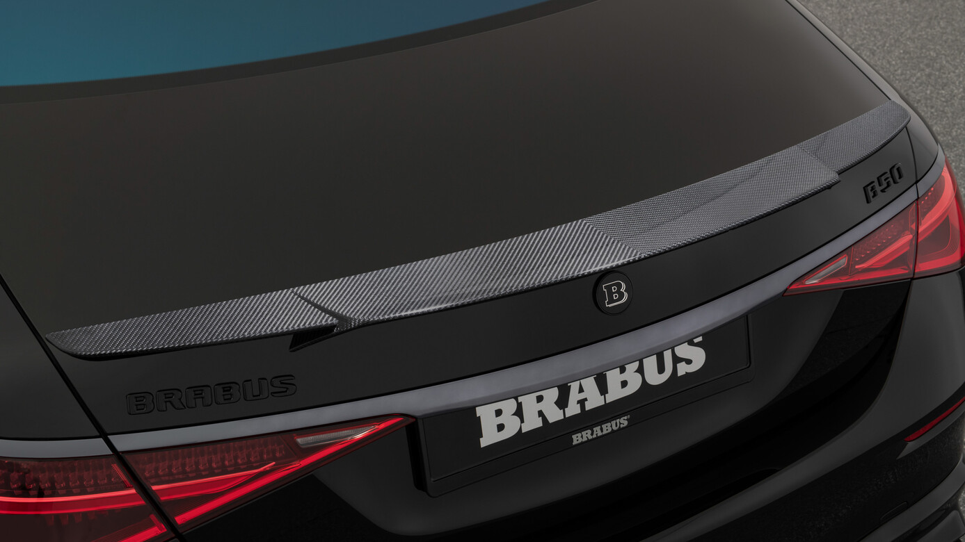 Rear spoiler BS style Carbon for Mercedes Maybach S-class Z223 S 580/S 680