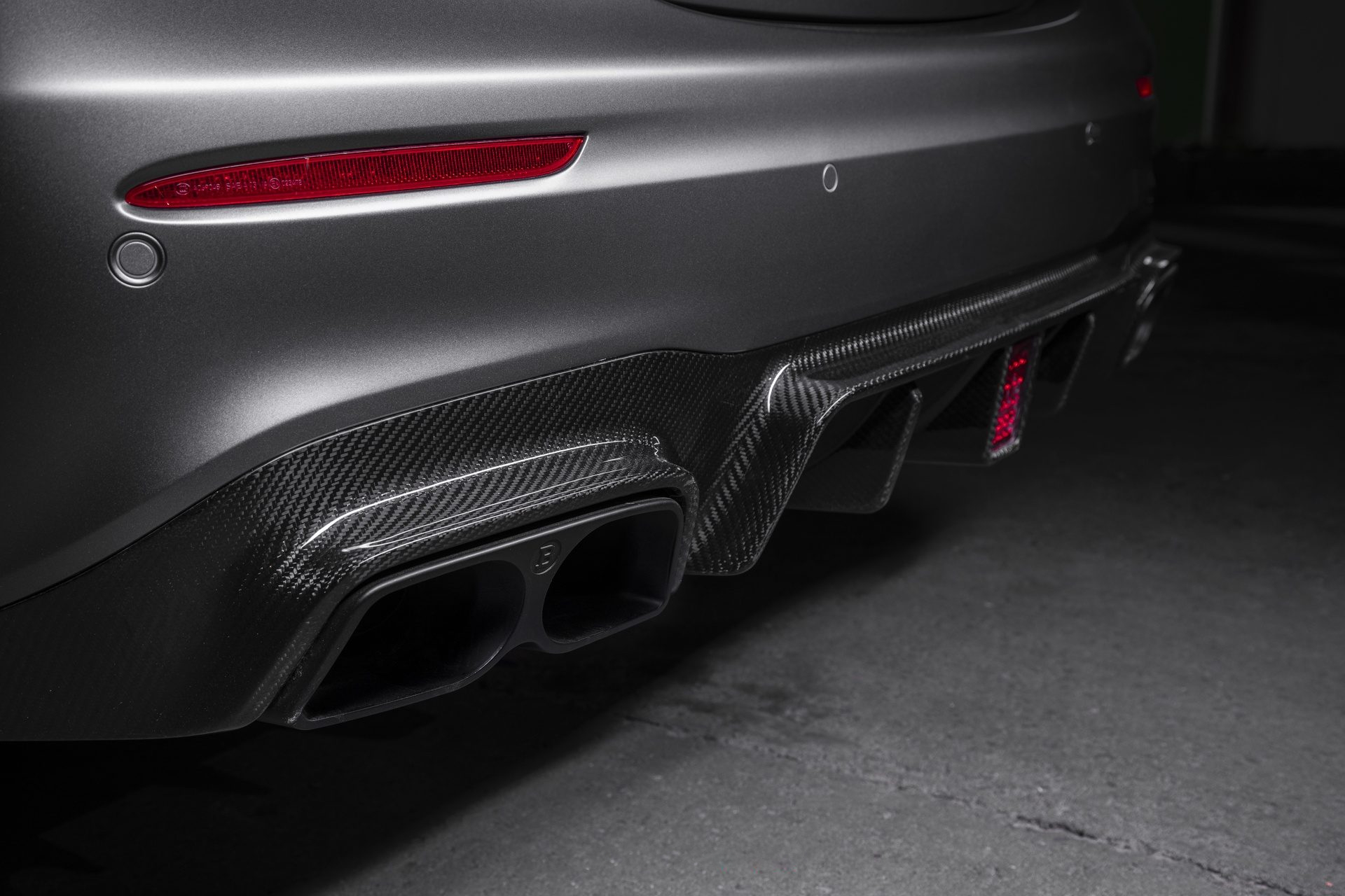 Exhaust tips BS Style for Mercedes E-class AMG W213  AMG E 63