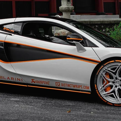 ADV.1 ADV005F M.V2 on white McLaren 570 GT
