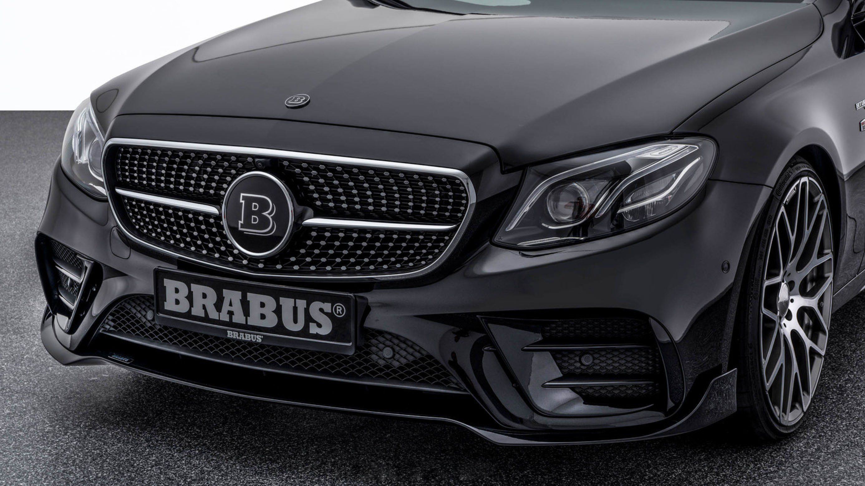 Front spoiler BS style carbon for Mercedes E-class W 213 E 180 - AMG E 43 | AMG Line