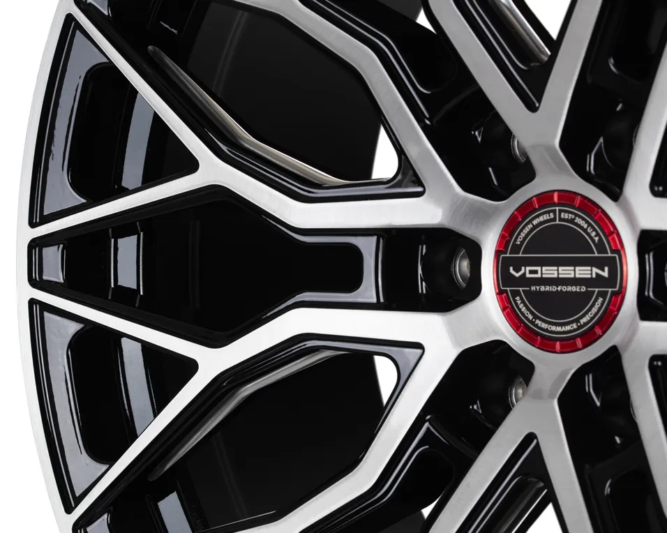 Vossen HF6 3 hybrid forged wheel — front view