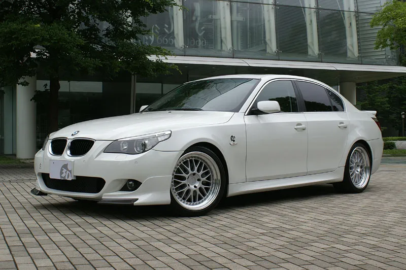 3D Design Brombacher Silver 19 inch on BMW E60 5 Series